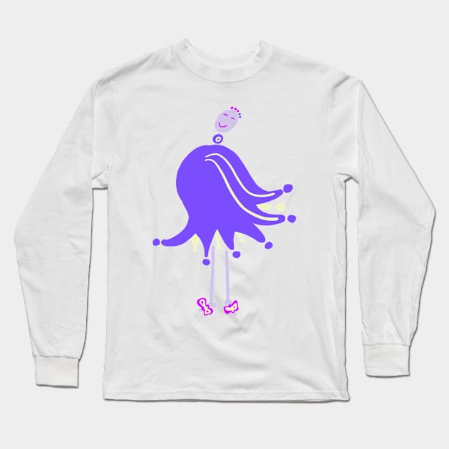 FLATTERED LIKE PROUD MAUD Long Sleeve T-Shirt by aroba